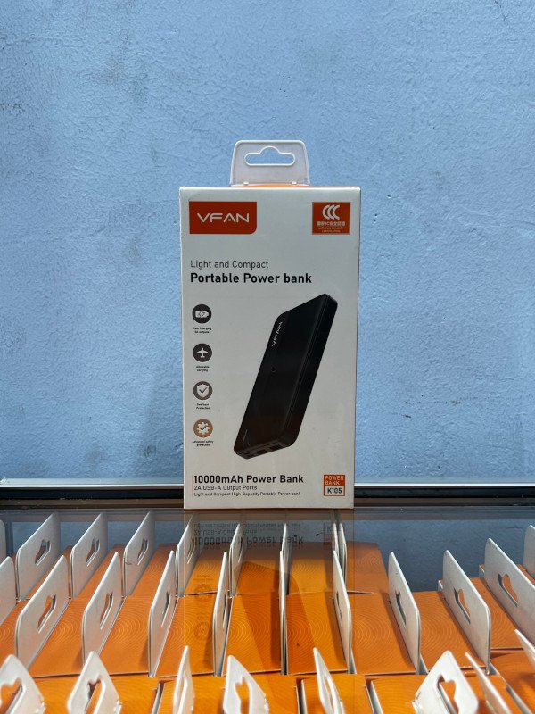 vfan 10000mAh powerbank